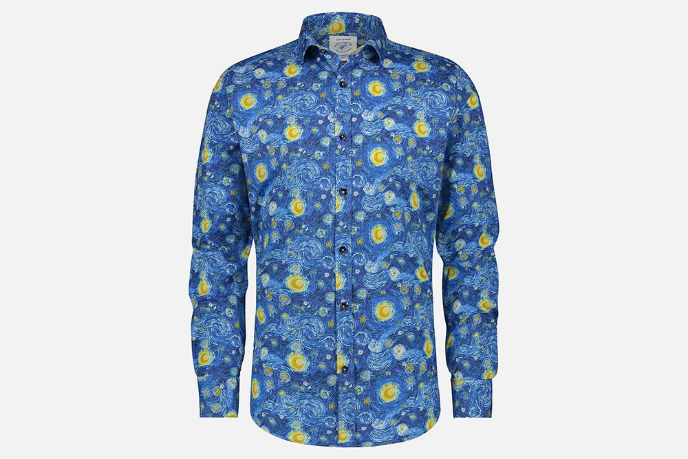 Uitwisseling fabriek aanvulling A Fish Named Fred - SHIRT VAN GOGH NIGHT SKY Shirts on labotte