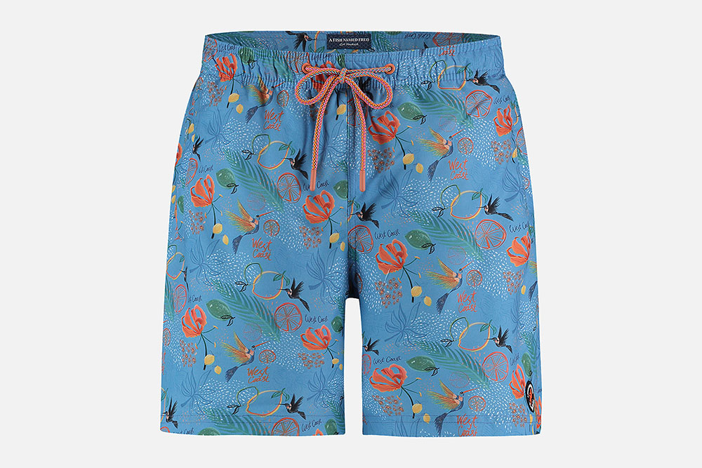 FISH & KIDS GREEN FLOWER SHORT FISH & KIDS GREEN FLOWER SHORT