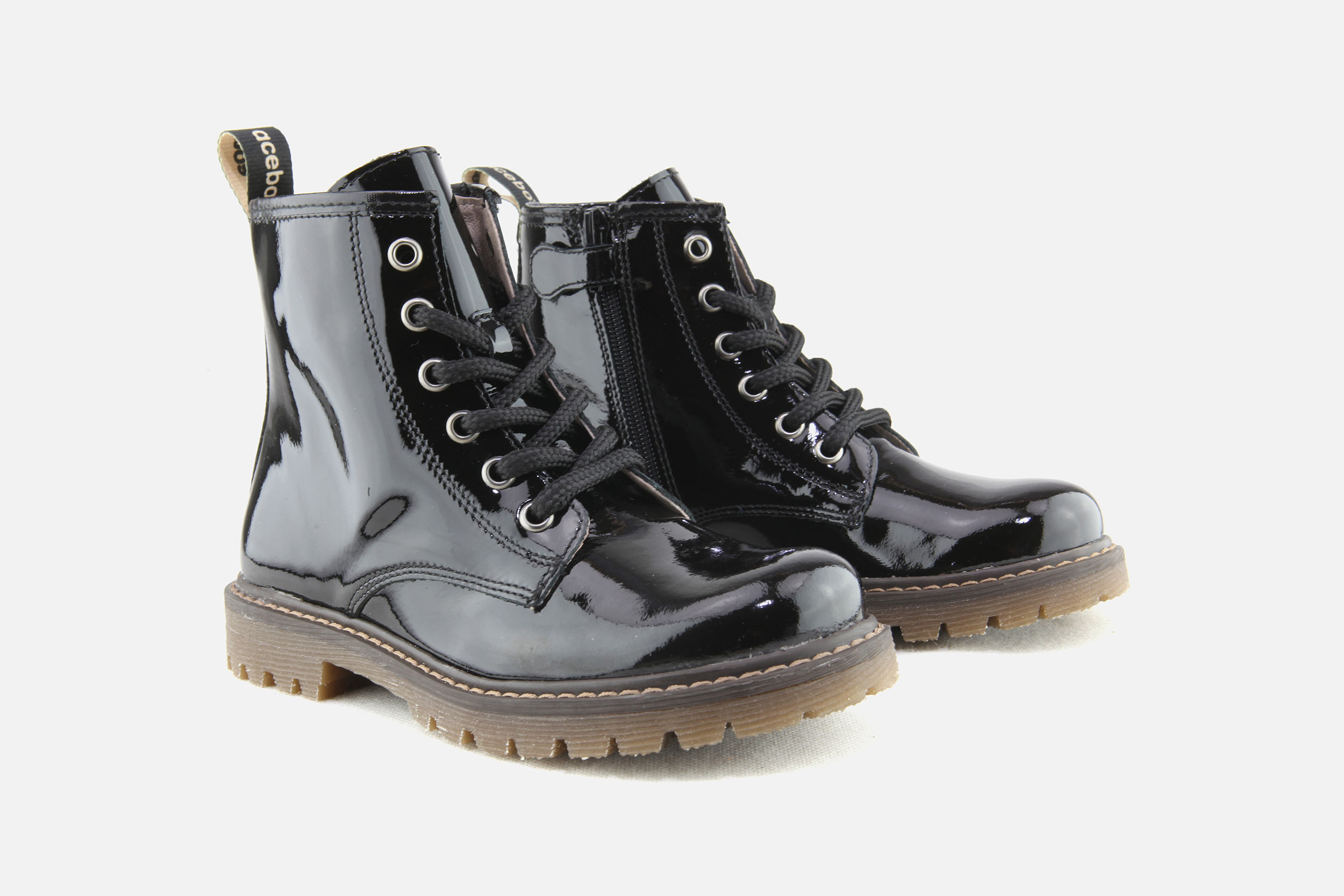 Girls lace up boots discount