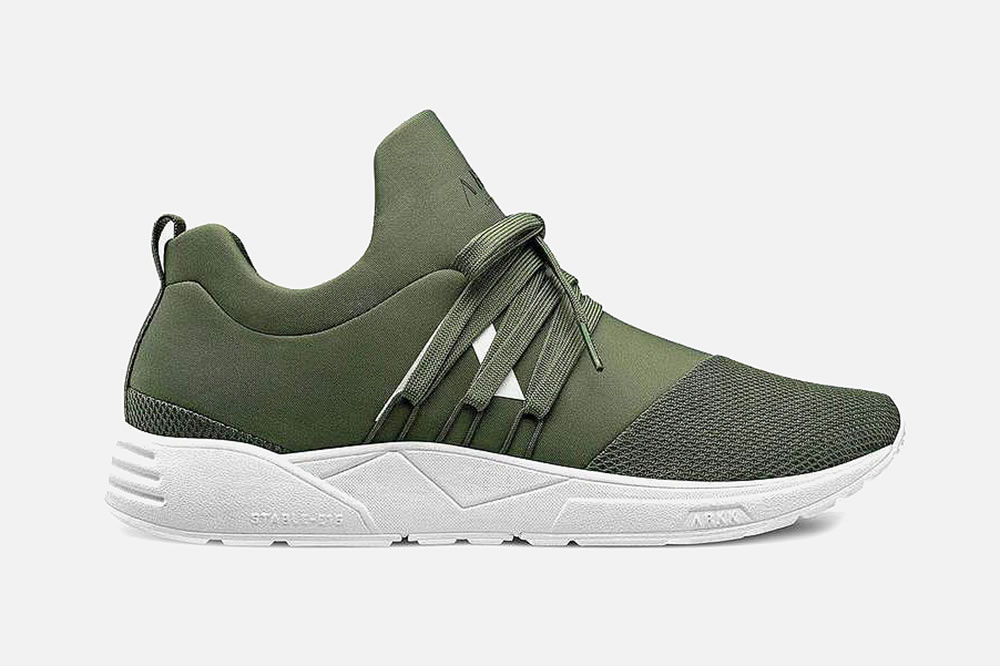 Arkk RAVEN M ARMY GREEN Sneakers on labotte