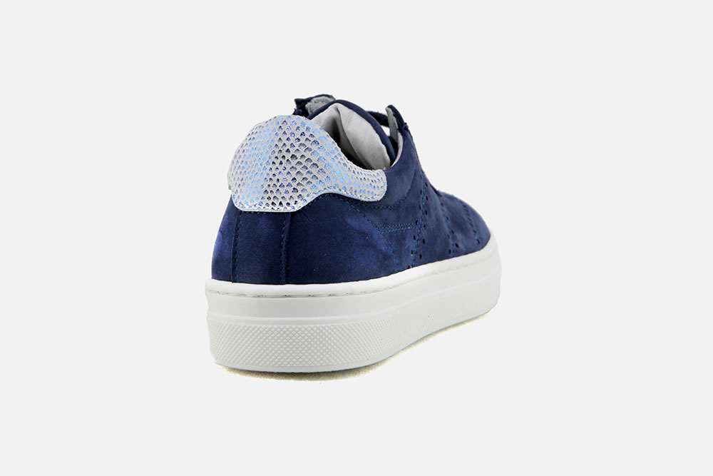 Ninette en Fleur MELODICA BLEU Lace up shoes on labotte