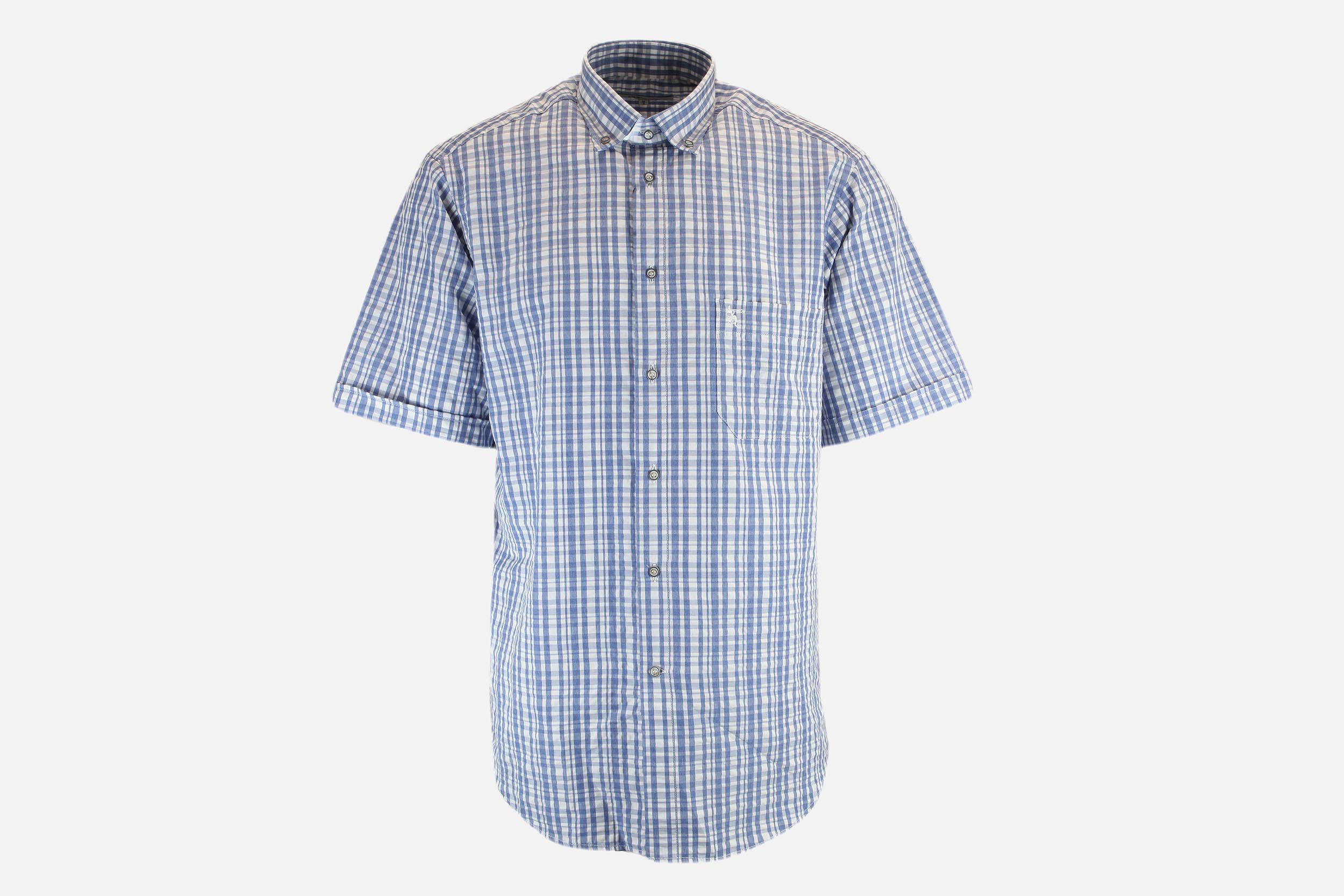 B.O. Bande Originale JEROME BLEU ET BLANC Short sleeve shirts on labotte