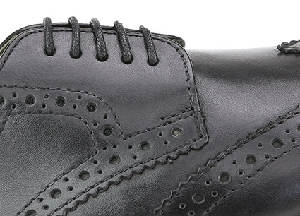 Base London SHORE BLACK Derbies on labotte