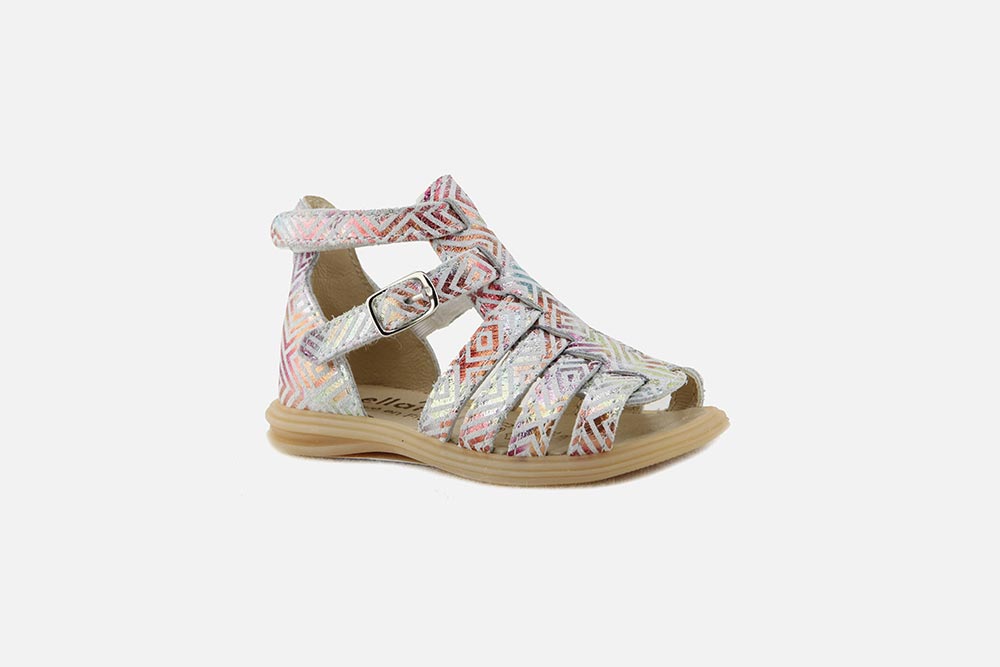 Bellamy fauvetta mosaica Sandales Nu pieds sur labotte
