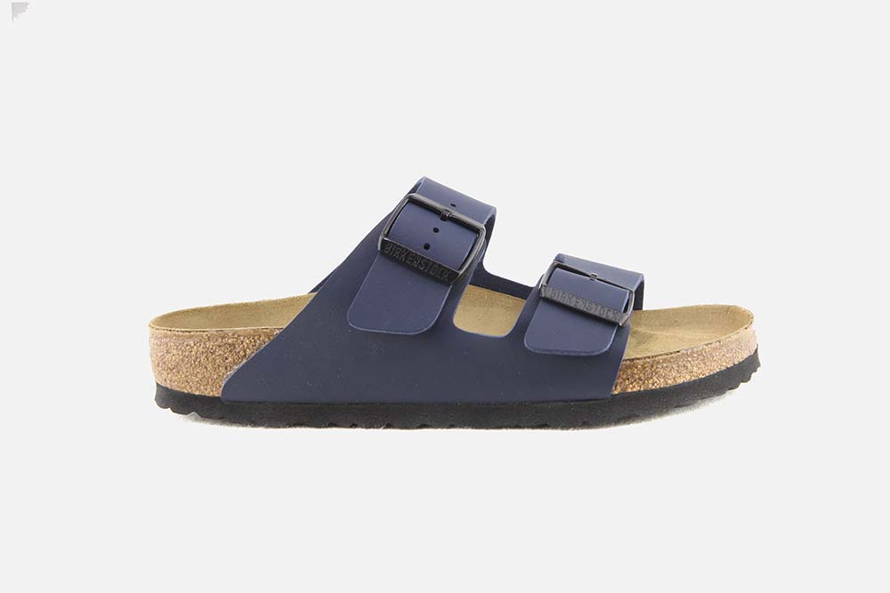 Birkenstock ARIZONA BF REGULAR BLUE Sandals on labotte