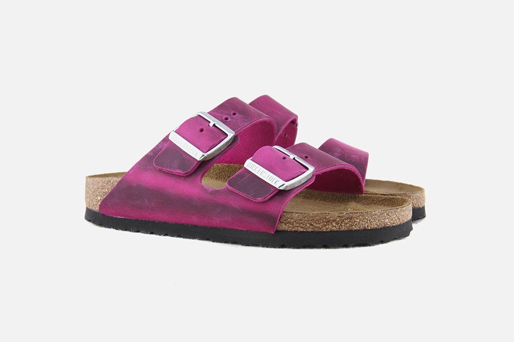 Birkenstock ARIZONA FESTIVAL FUSCHIA Sandals on labotte