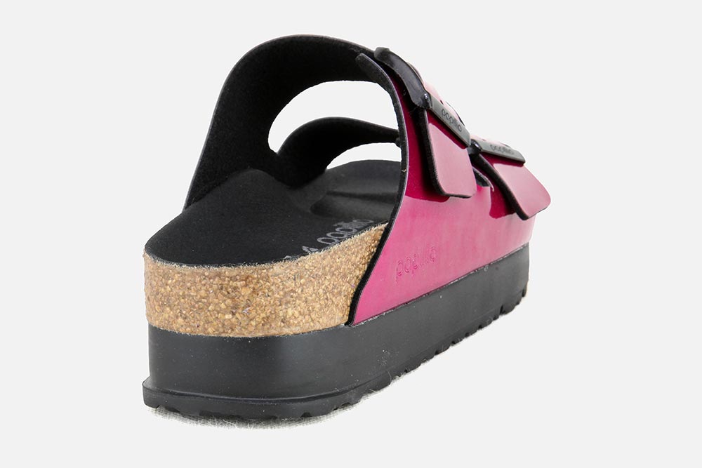 Birkenstock ARIZONA PAP BIRKO MAGENTA Sandals on labotte
