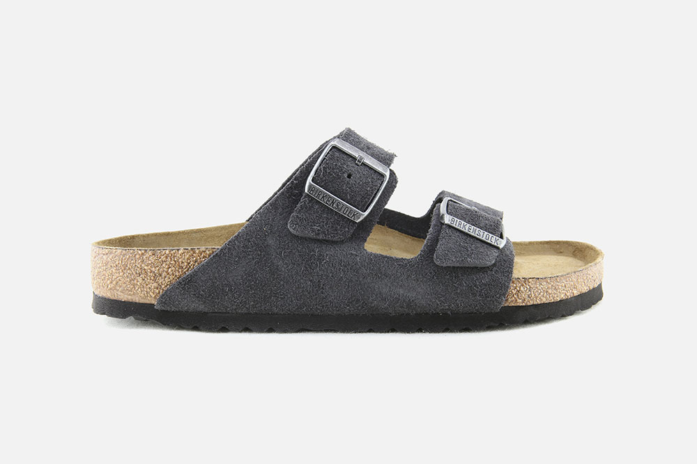 Birkenstock ARIZONA SFB DAIM GREY MAN Sandals on labotte