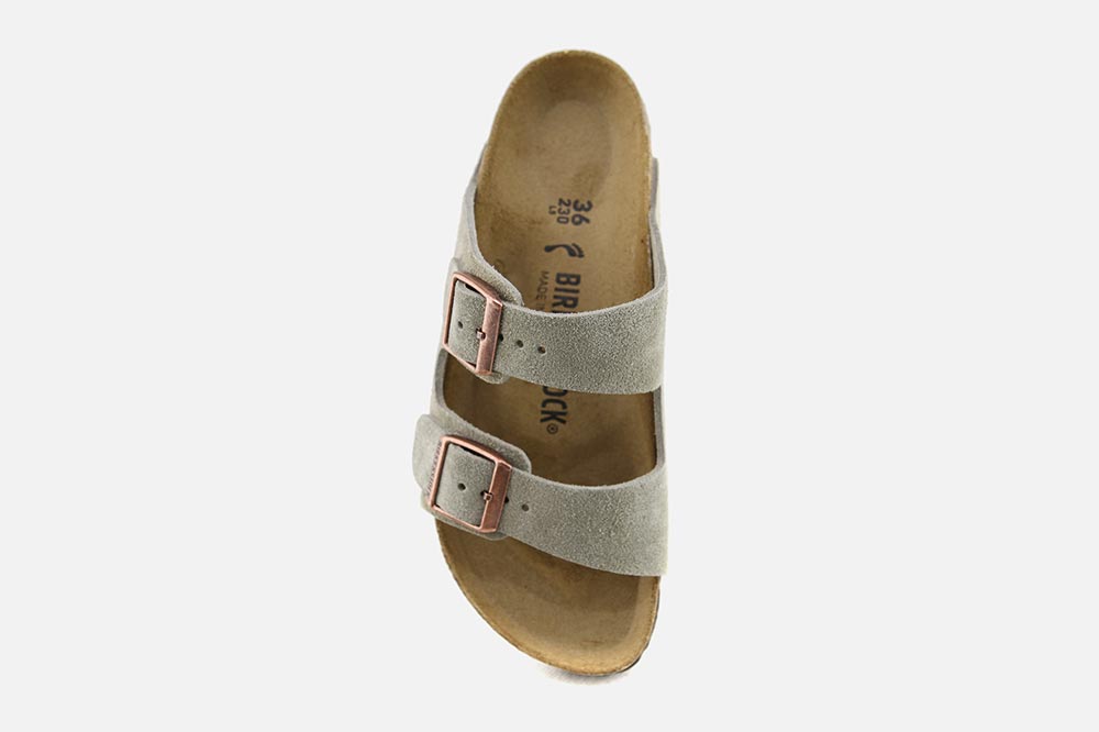 Arizona two strap sandals on sale vl taupe suede exclusive