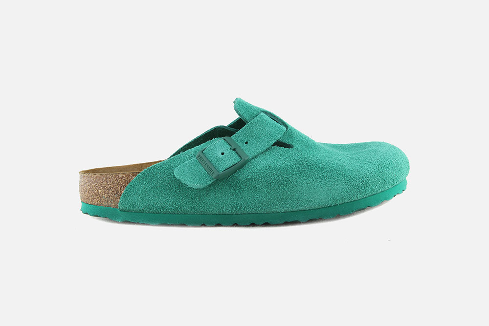 Birkenstock BOSTON DIGITAL GREEN Clogs on labotte
