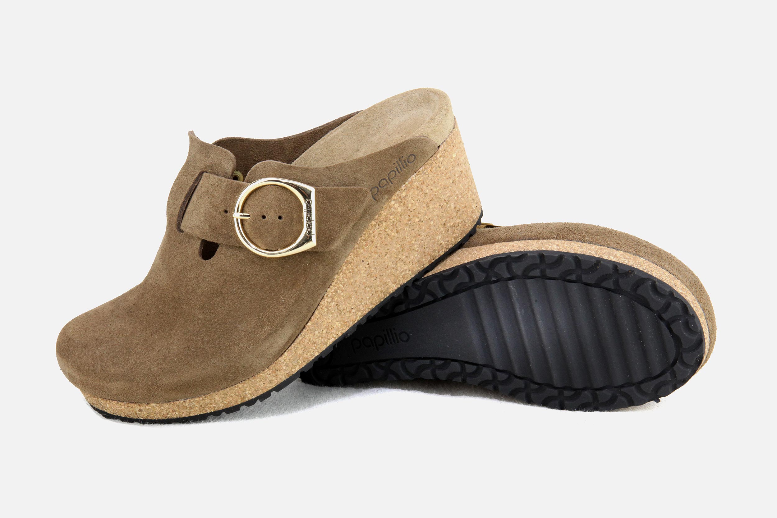 Birkenstock FANNY RING PAP DARK TEA Clogs on labotte