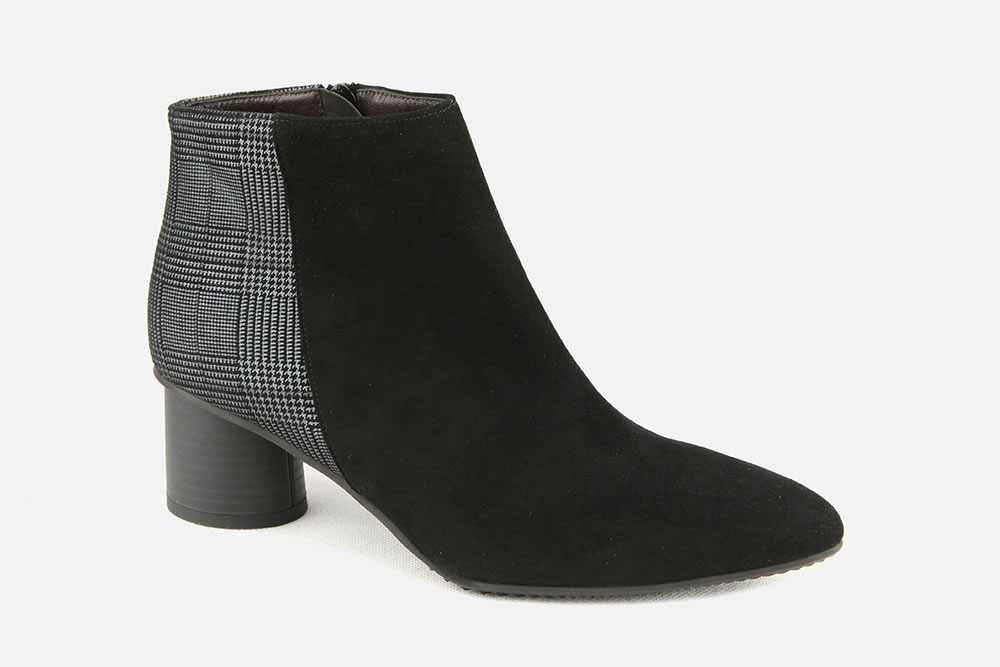 Brunate BEATRIX NOIR GRIS Ankle boots on labotte