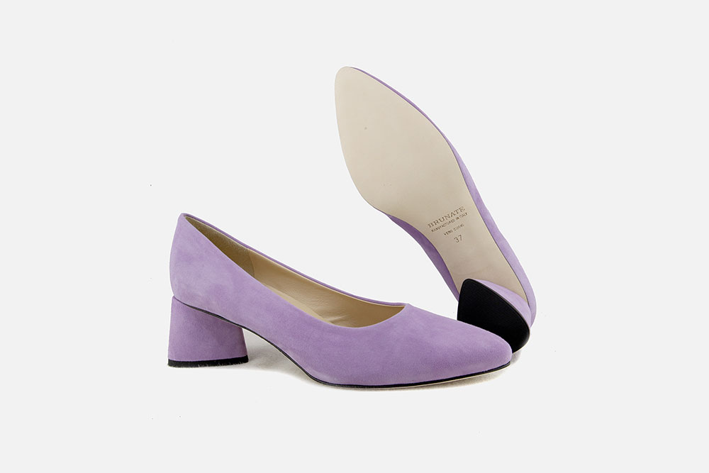 Brunate belladonna lilas Escarpins sur labotte