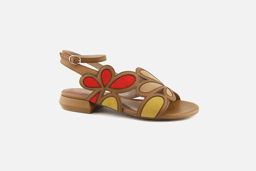 Bruno Premi LOTUS CAMEL ORANGE Sandals on labotte