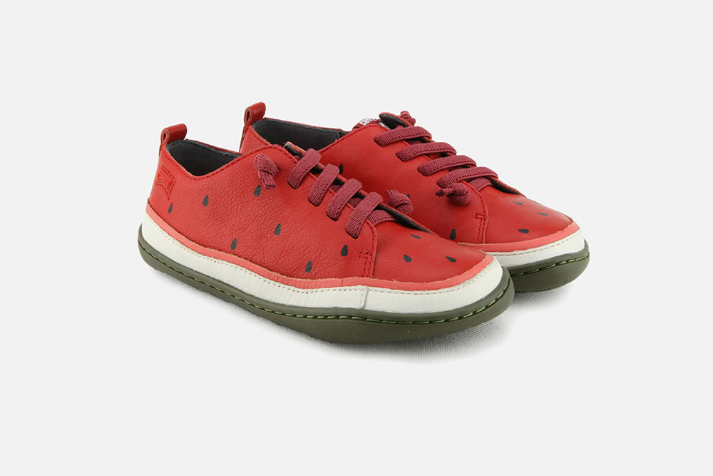 À Rouge Botte Chantilly Chaussures La Camper Pasteque Lacets j5RLA34qSc