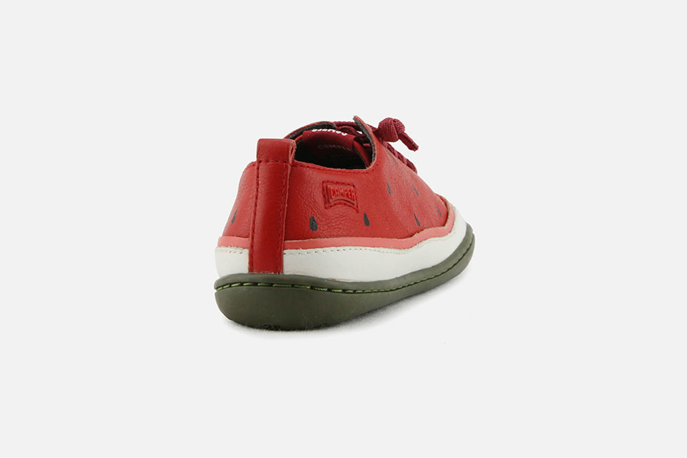 À Pasteque Chaussures Chantilly Lacets Camper Rouge La Botte 1JlTFK3c