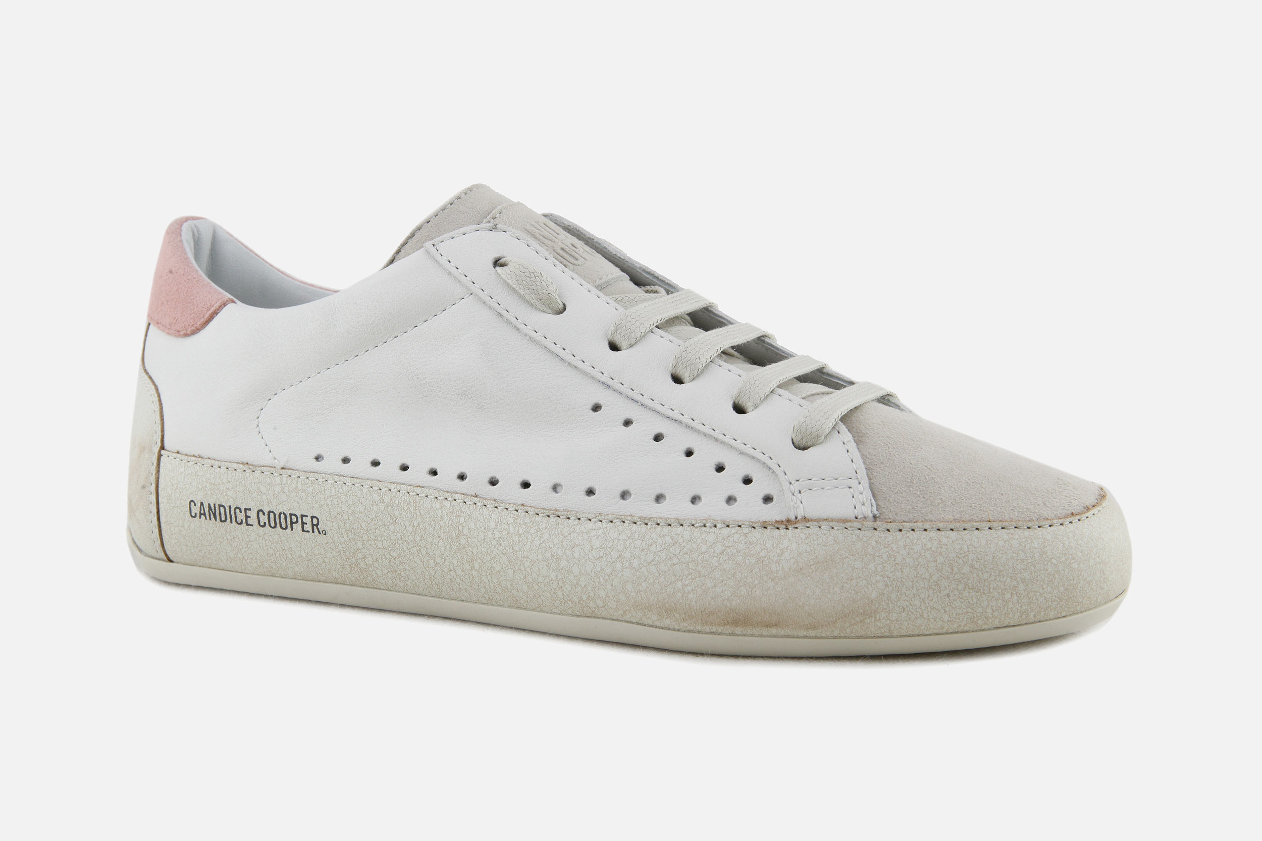 Candice Cooper DAFNE SAND WHITE VINTAGE Sneakers on labotte