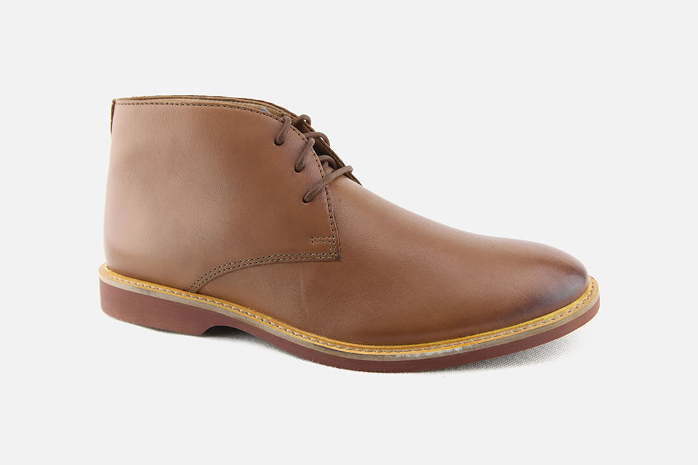 clarks atticus limit tan leather