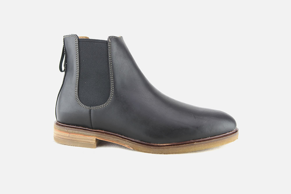 Clarks - CLARKDALE GOBI BLACK LEATHER 