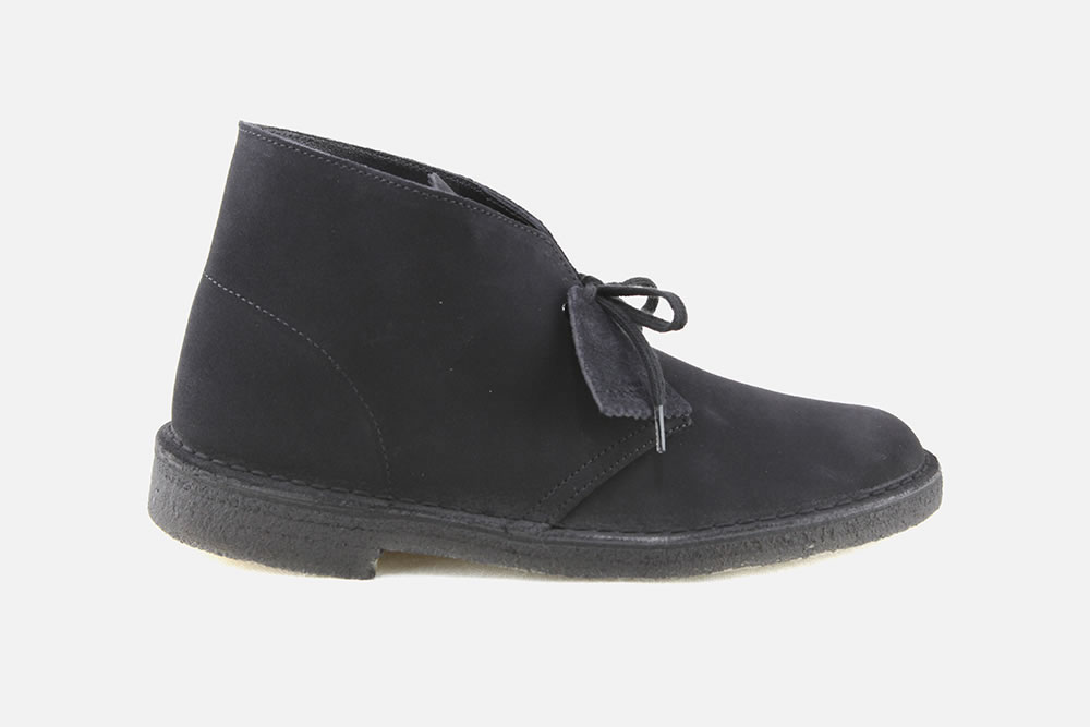 clarks desert boot jamaican black suede