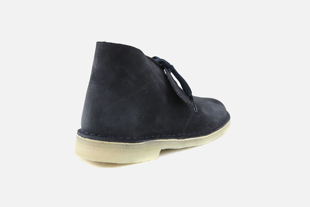 Clarks desert boot discount ink suede