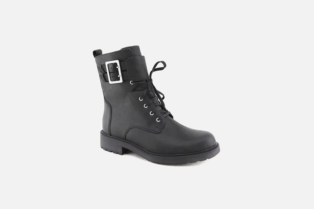 clark lace up boots