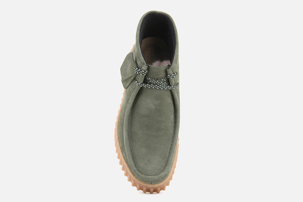 Clarks - TORHILL MOSS DARK GREEN Lace-up boots on labotte