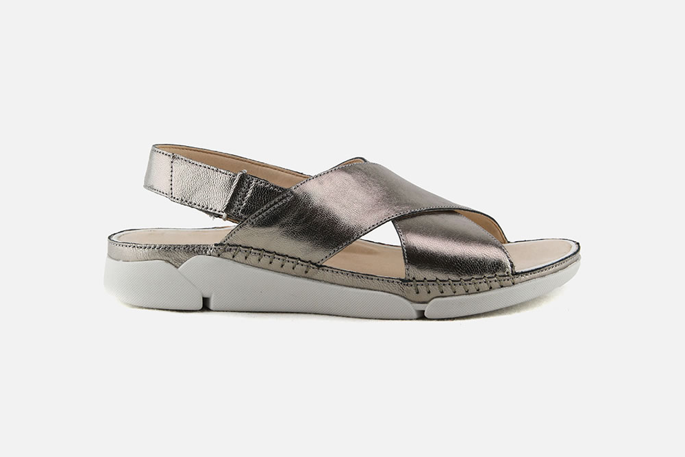 clarks tri alexia metallic