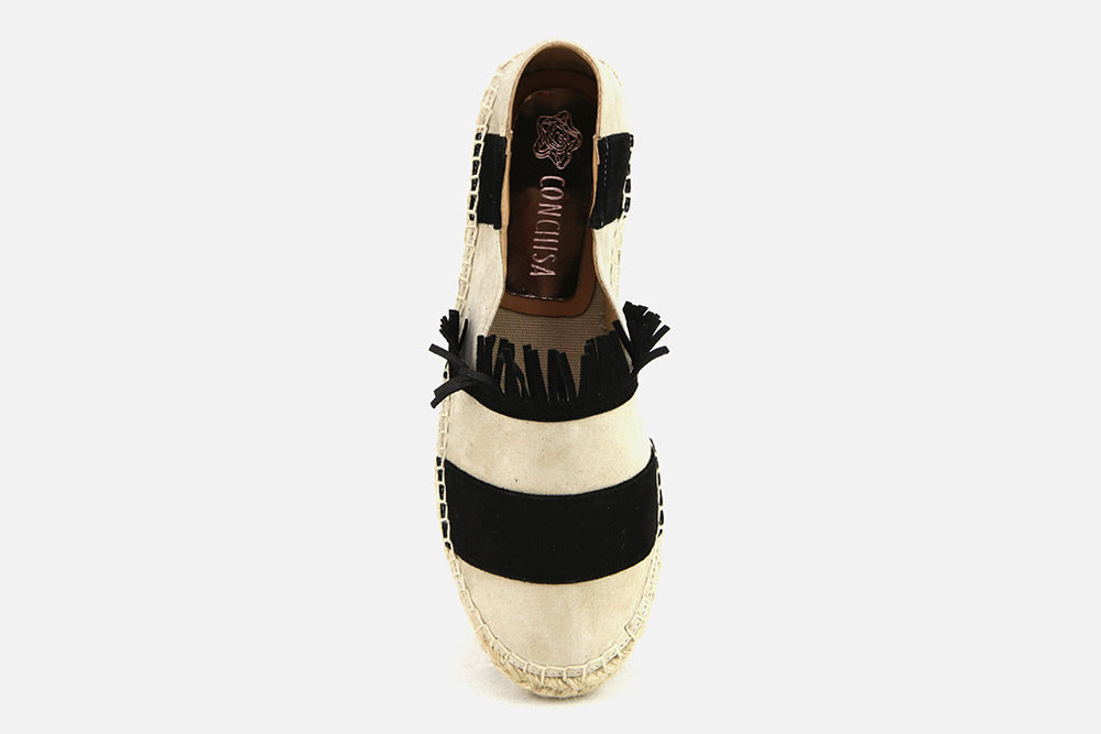 Conchisa - ALBA SABLE NOIR Espadrilles 