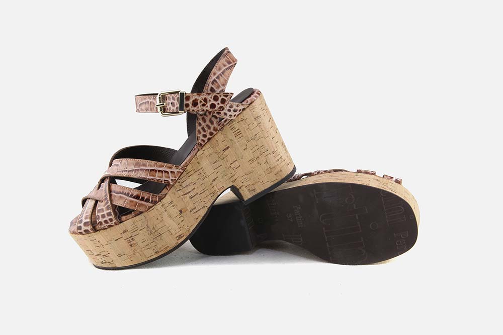Pertini RECO MARRON Sandals on labotte