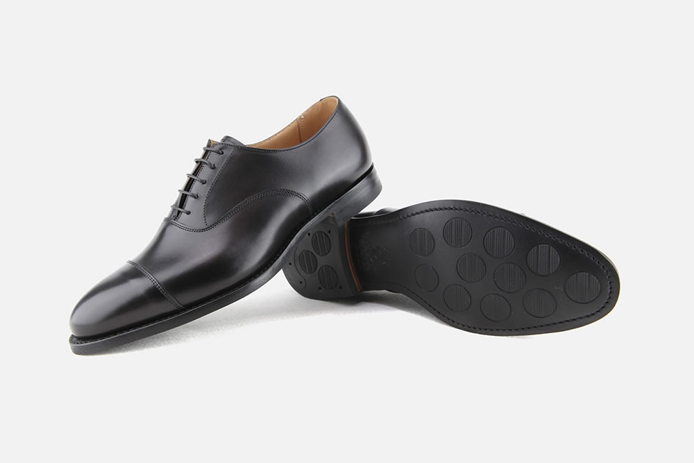 Crockett and jones connaught black on sale