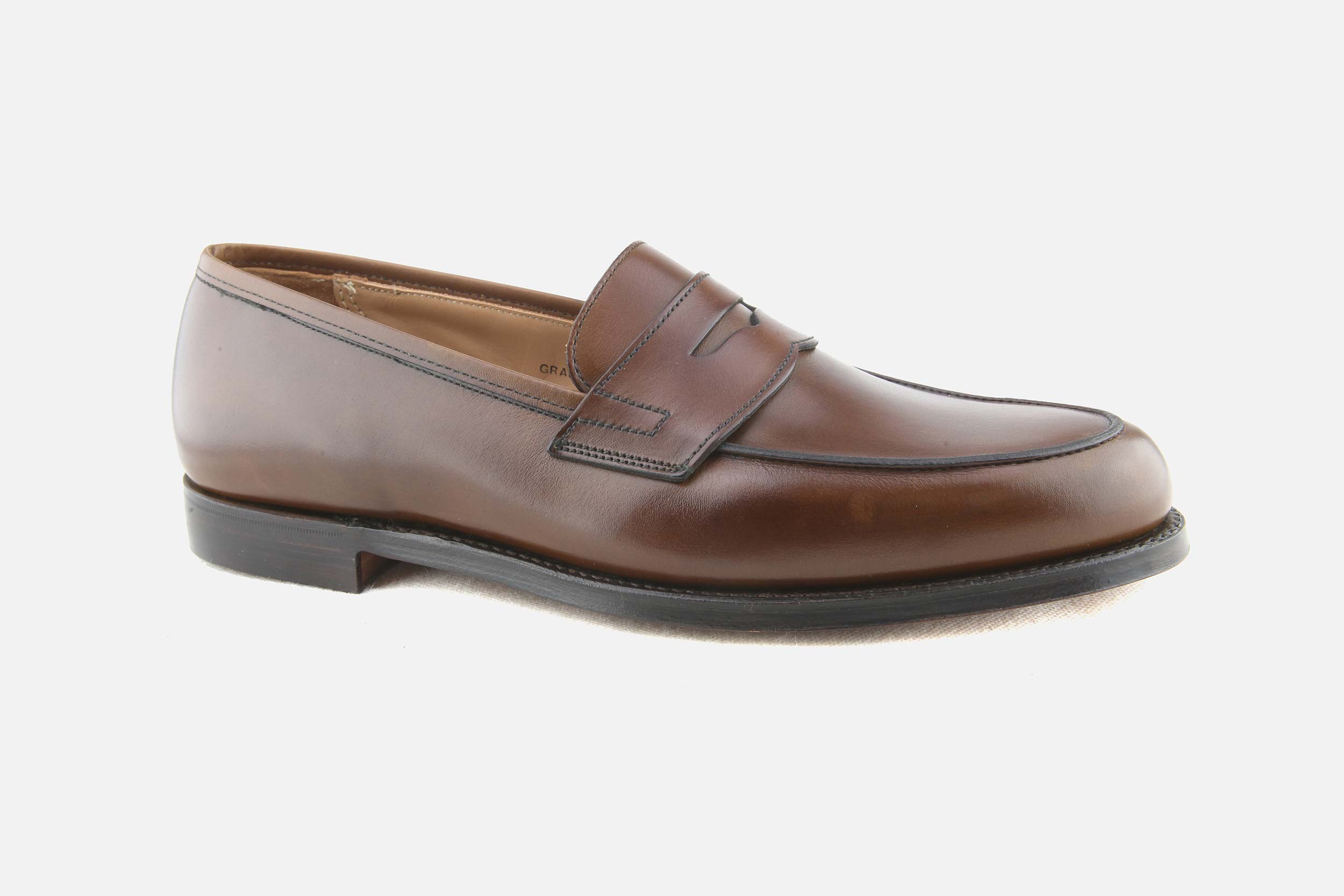 Crockett Jones grantham 2 brown Mocassins sur labotte