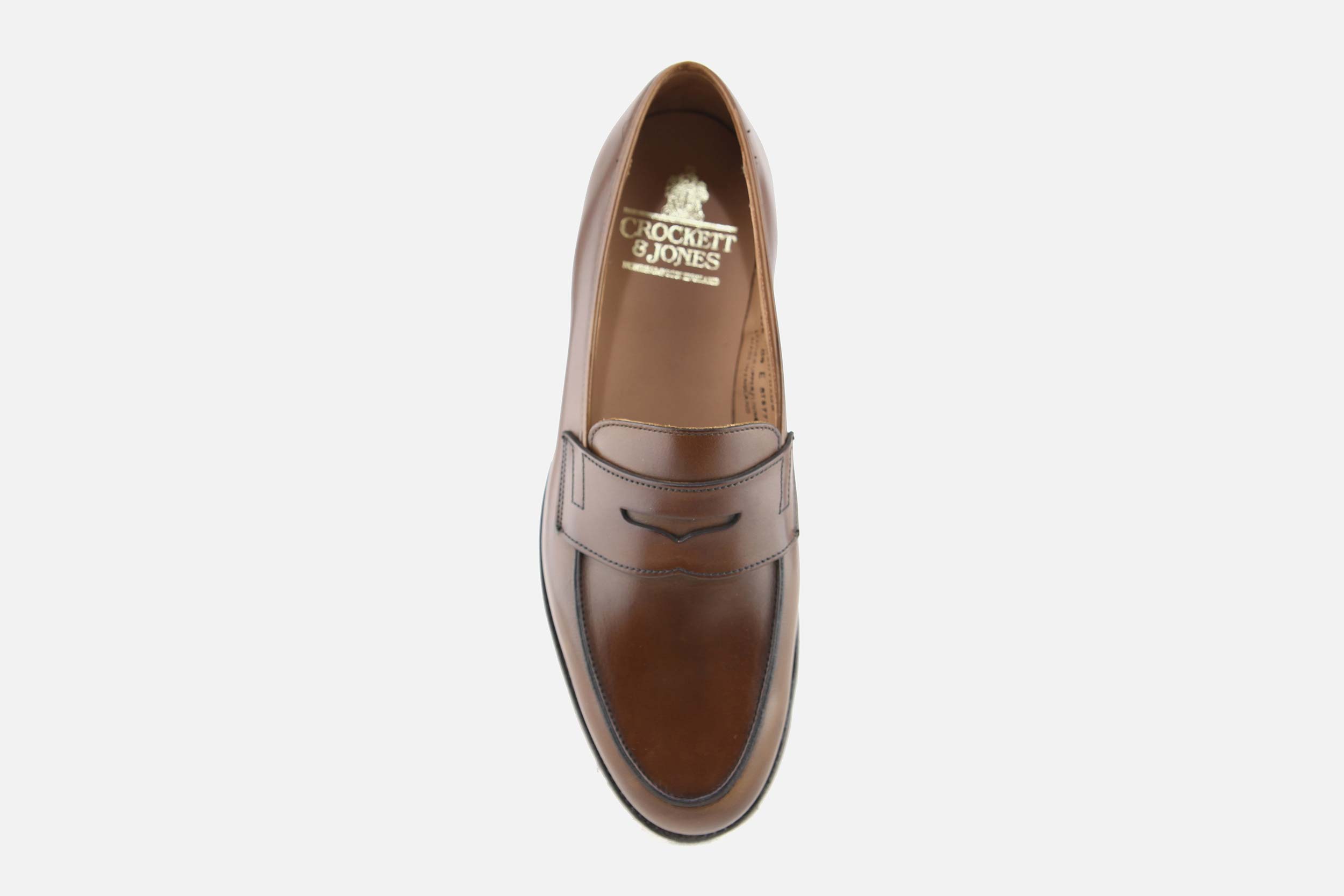 Crockett Jones GRANTHAM 2 BROWN Loafers on labotte