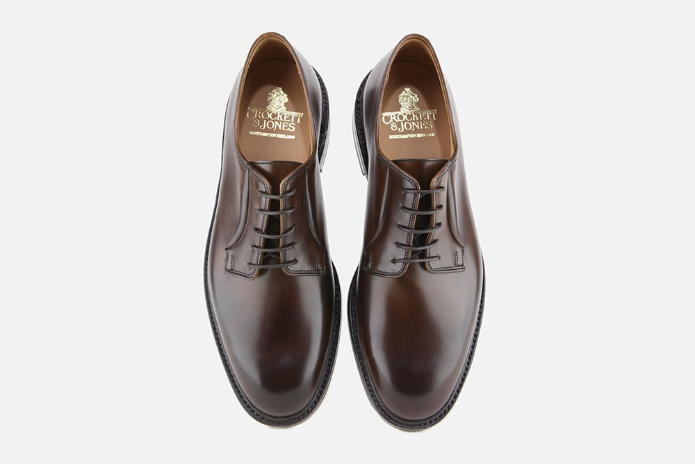 Crockett & Jones - LANARK 3 DARK BROWN Derbies on labotte