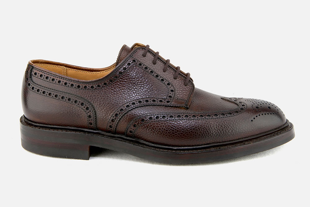 Crockett & Jones - PEMBROKE DARK BROWN Derbies on La Botte Chantilly