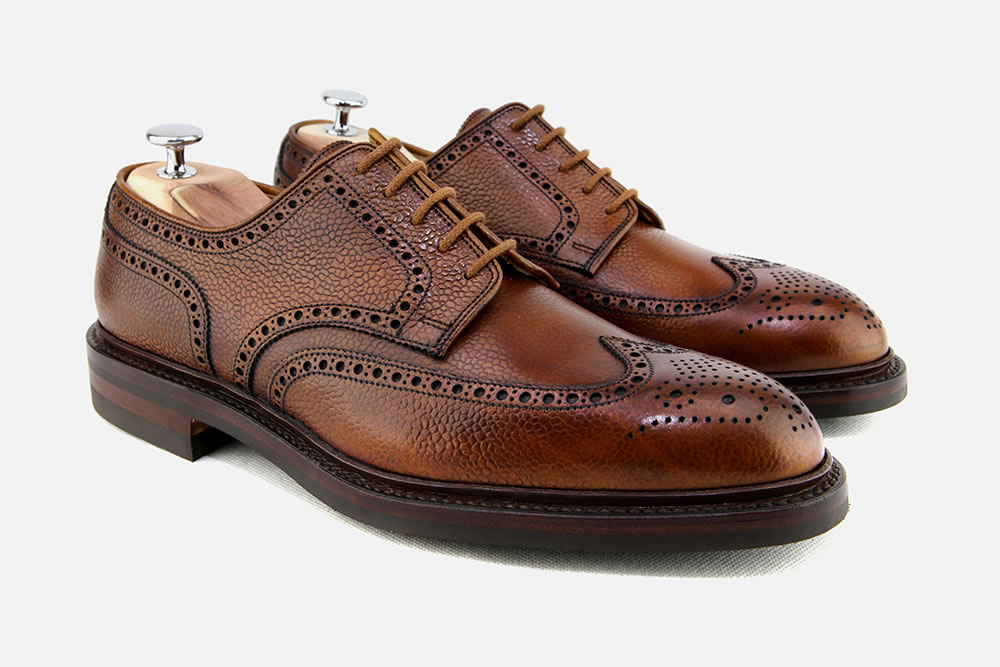 Crockett & Jones - PEMBROKE TAN Derbies on labotte