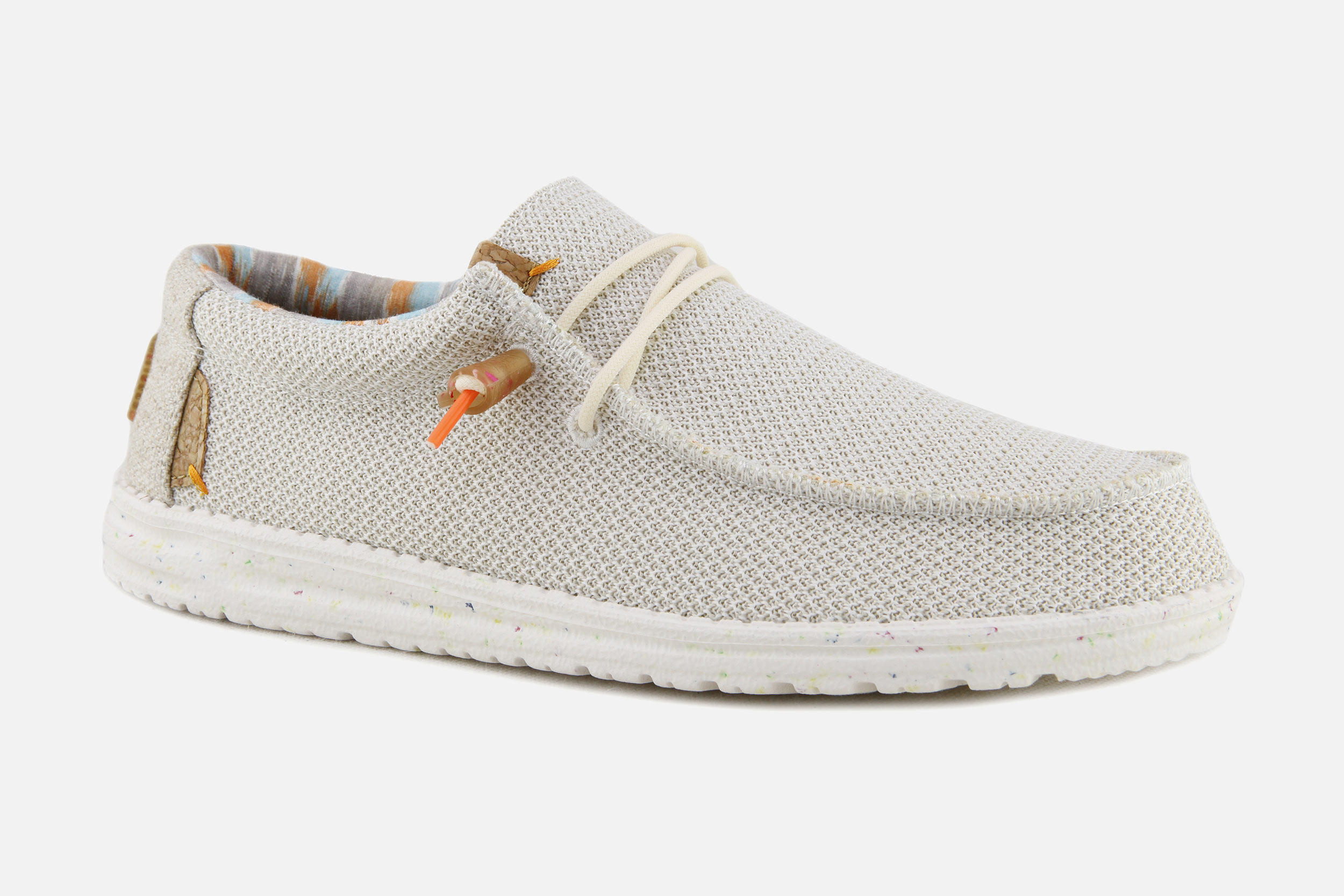 Hey Dude WALLY ECO STRETCH TOFU Canvas shoes on labotte