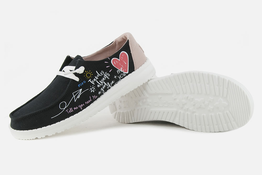 xoxo canvas shoes