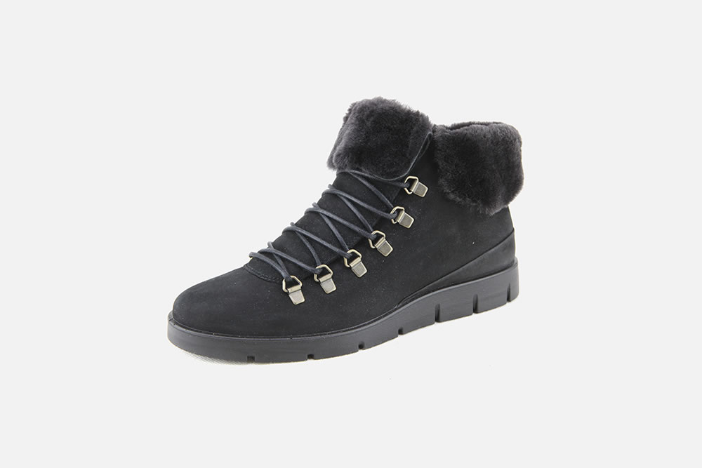 Ecco BELLA MID WINTERY BLACK Lace-up boots on labotte