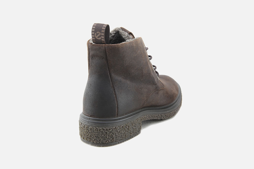 CREPE TRAY WINTER CHOCO Lace-up boots on labotte