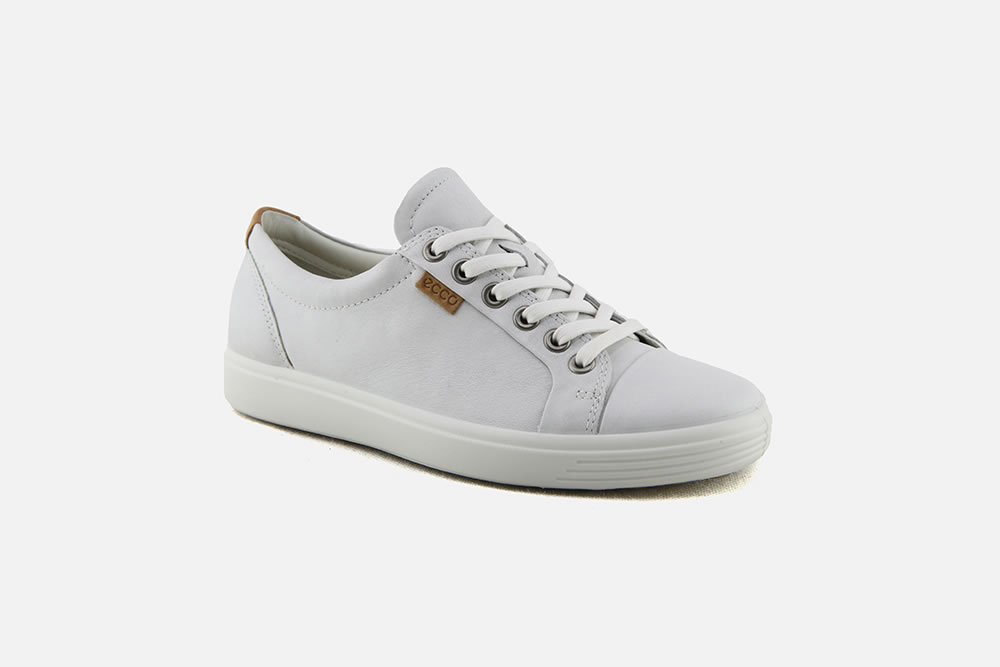 chokerende Væve Planet Ecco - SOFT 7 BLANC Sneakers on labotte