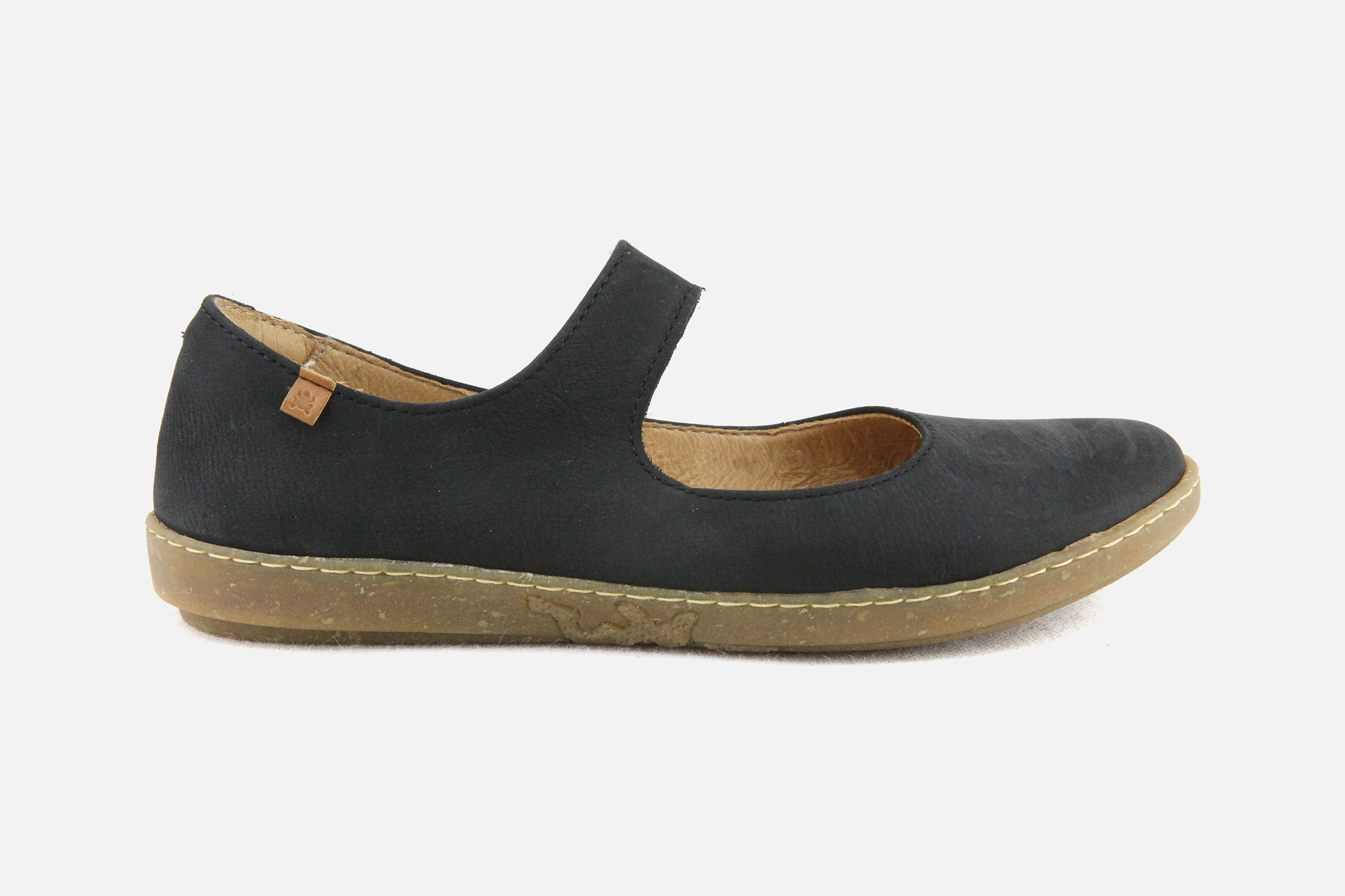 El Naturalista coral baby black Ballerines sur labotte