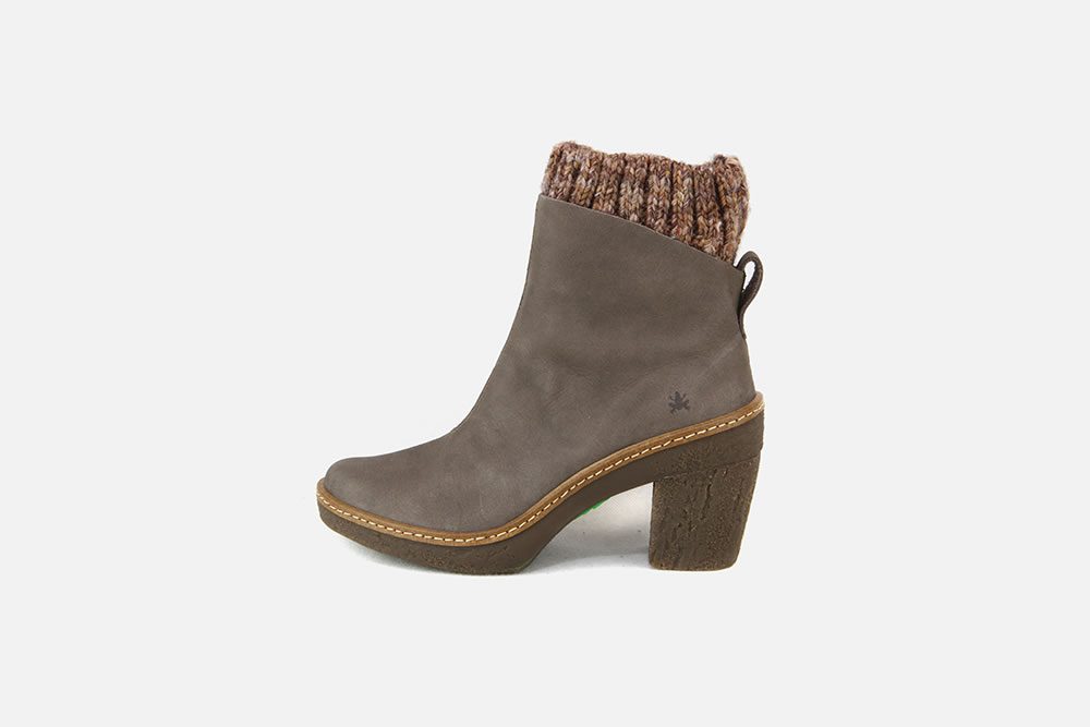 El Naturalista HAYA SOCK GREY Ankle boots on labotte