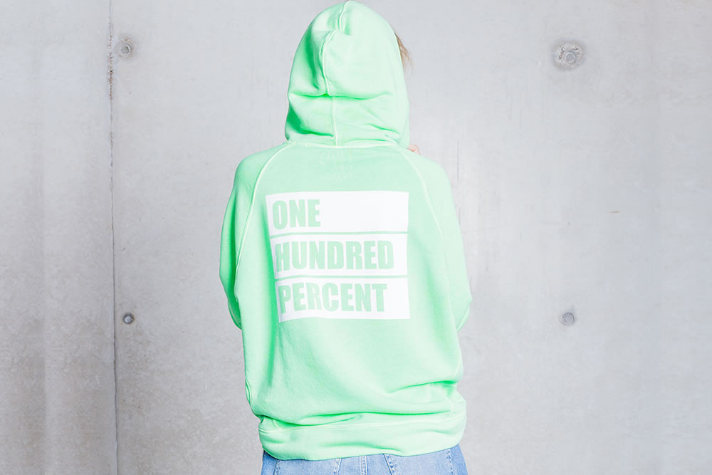 Emily Van Den Bergh ELLA HOODIE MINT Hoodies on labotte