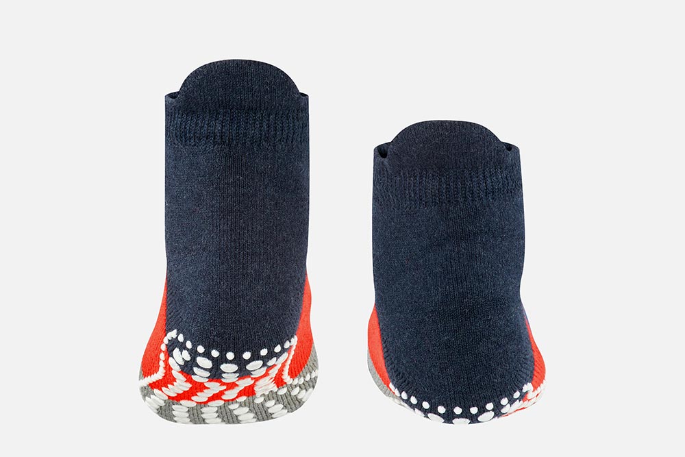 Collégien INUIT NAVY BROWN - Chaussons-chaussettes sur labotte