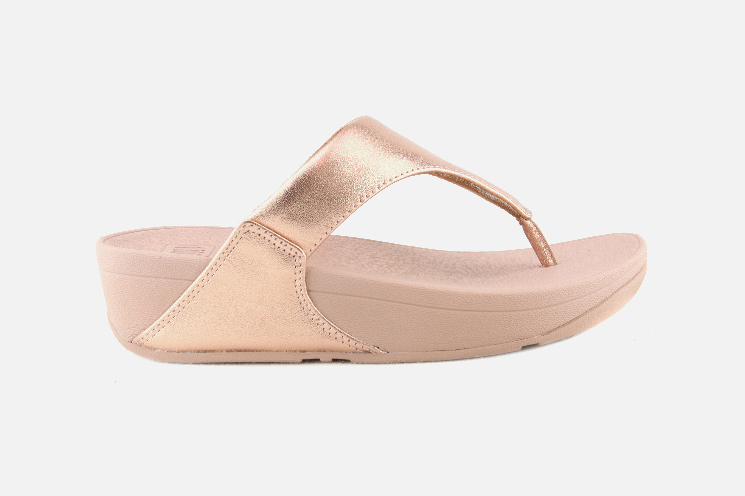 Fitflop - LULU ROSE GOLD LEATHER Sandals on labotte
