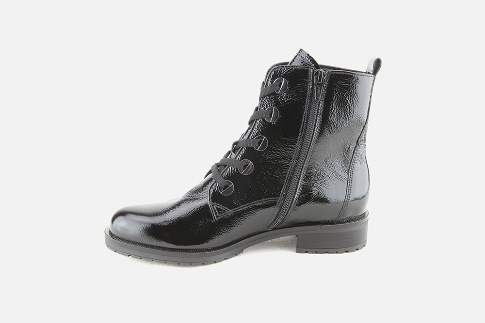 Gabor patent boots on sale