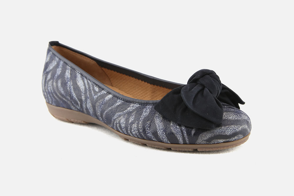 Slumber Emotion dele Gabor - IMPRO SAFARI BLEU Ballet pumps on labotte