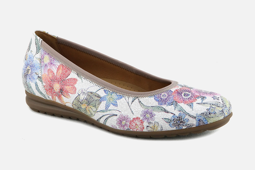 trappe lancering Mekaniker Gabor - INDIANA MULTI FLORAL Ballet pumps on labotte