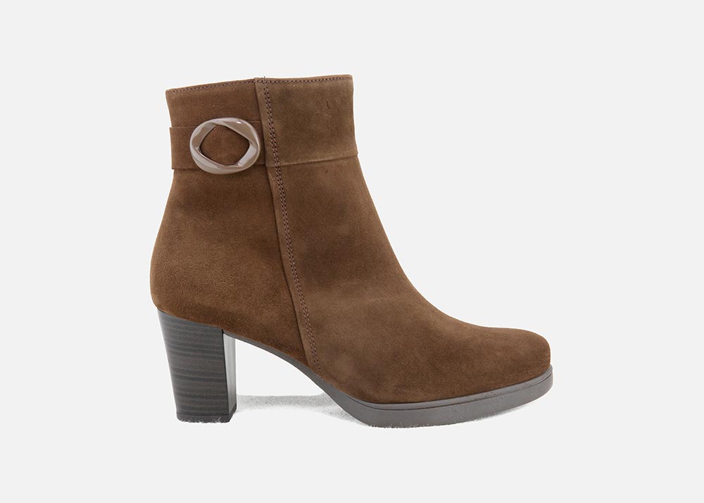 Gabor JORASSES DAIM MARRON Ankle boots on labotte